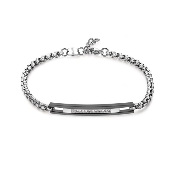 Bracelet Sagapo Man in Steel SPD18 - SPD18